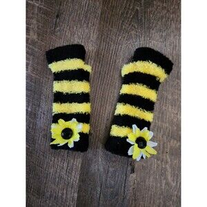 Bumblebee glovettes - bee costume